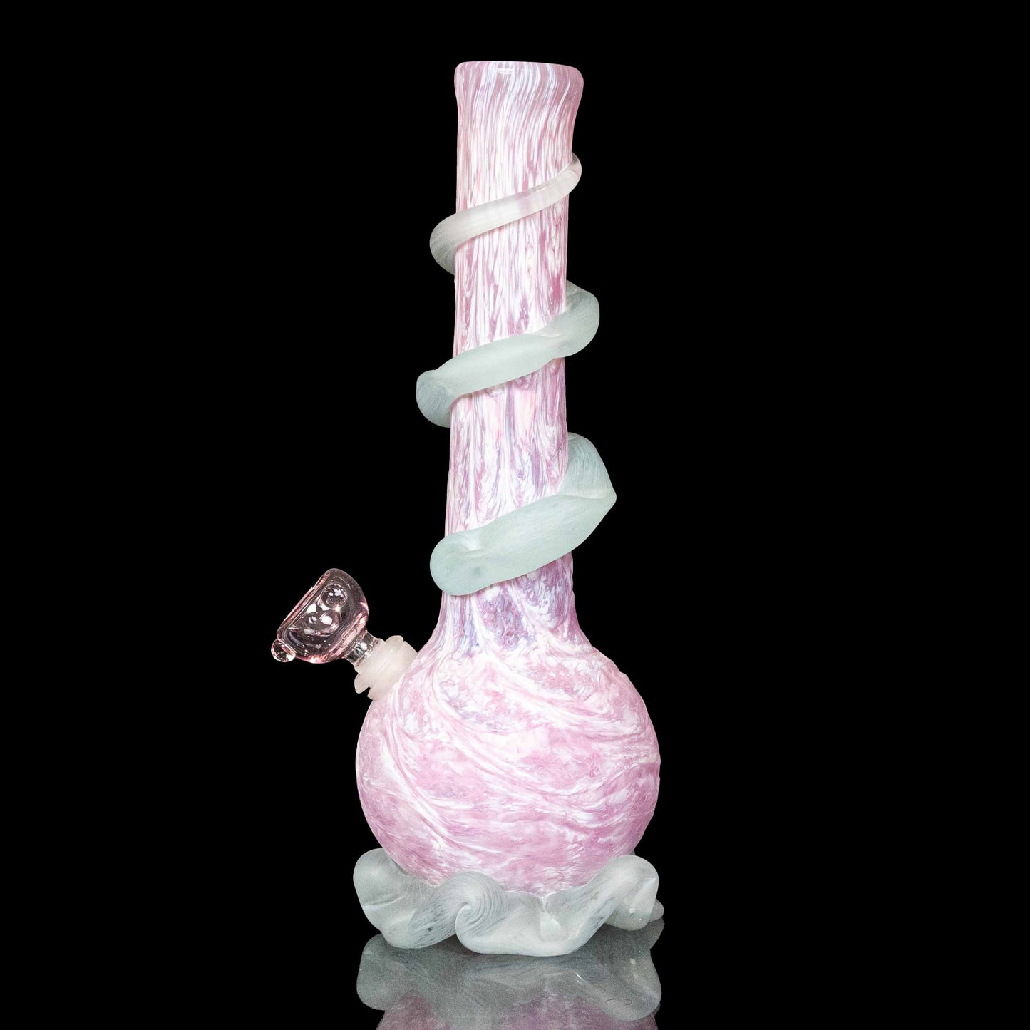 Cloudy Pink Sky - Sandblasted
