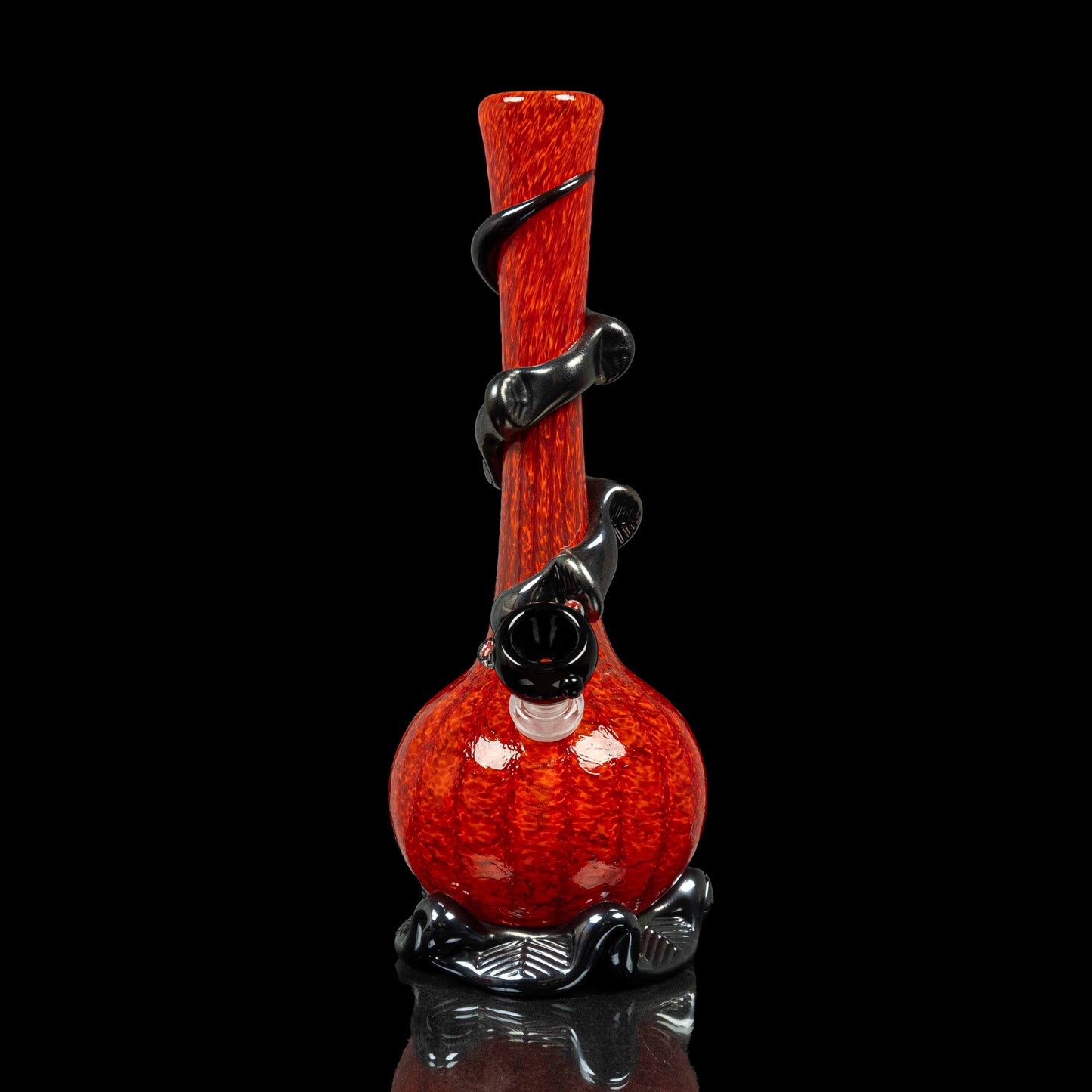 dope red and black diablo bong