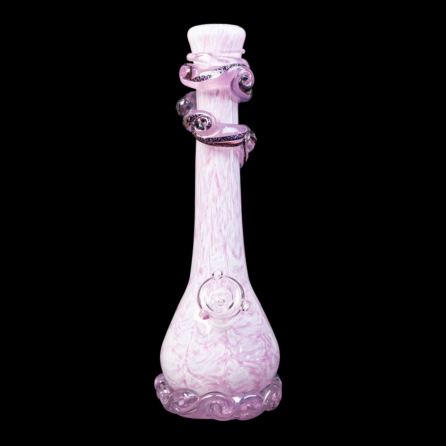 Pink Pastel Lace Beaker