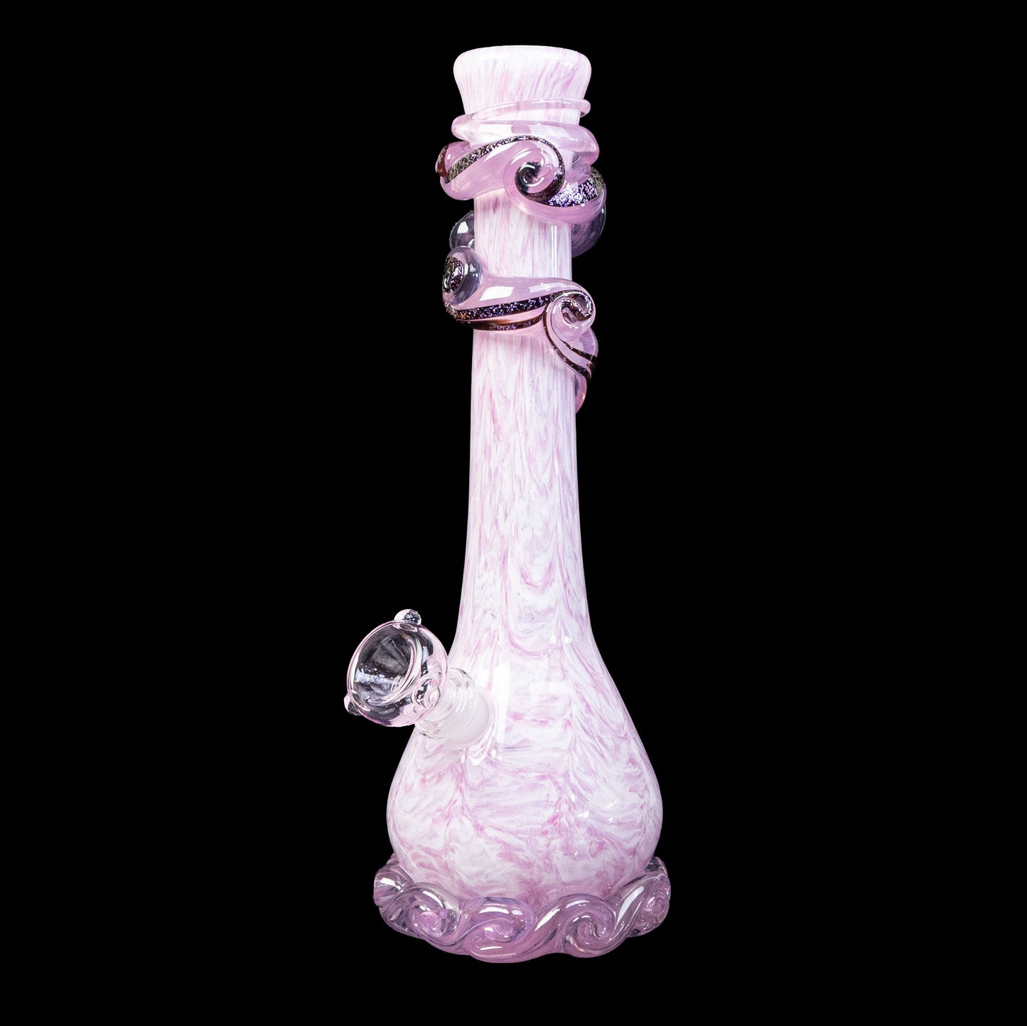 Pink Pastel Lace Beaker