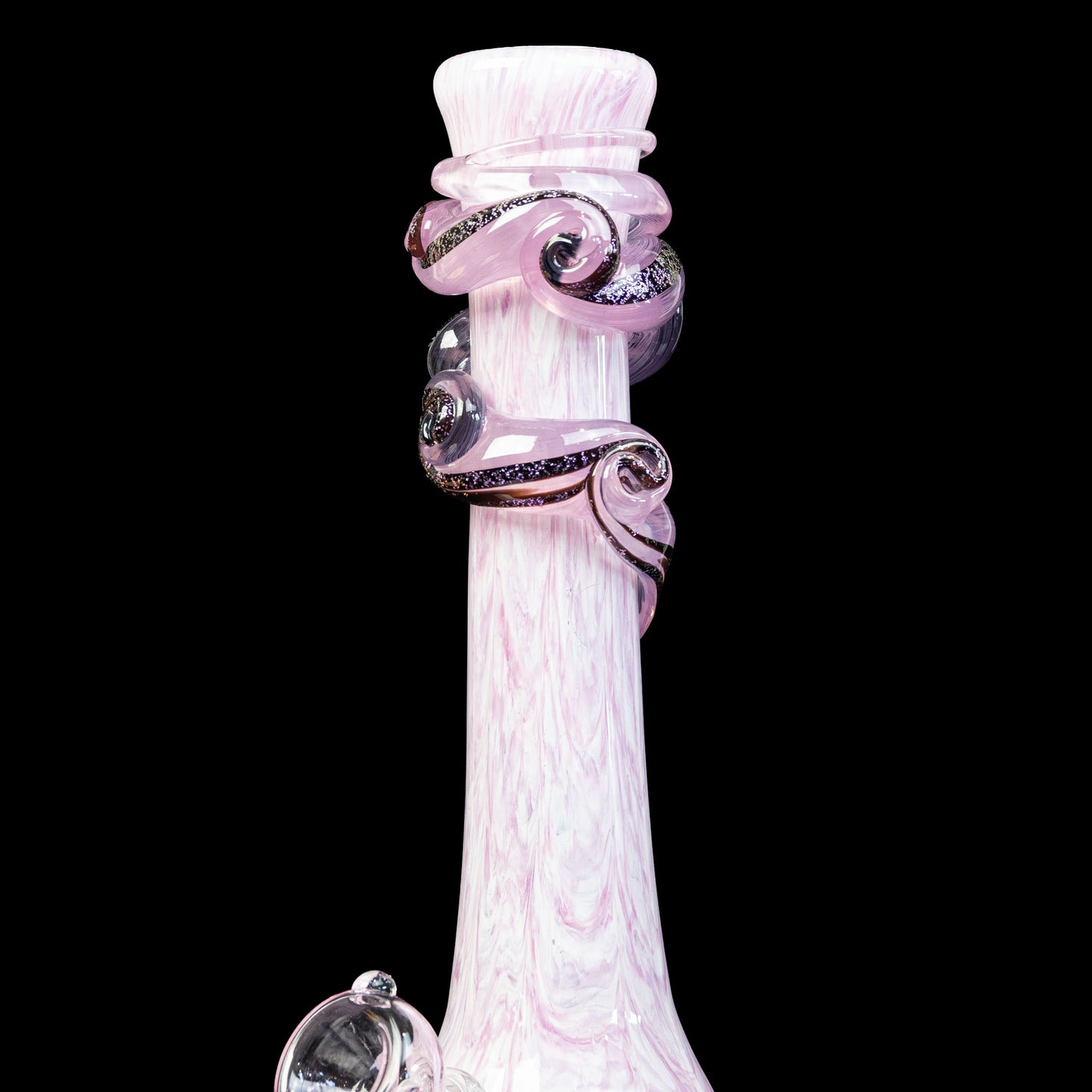Pink Pastel Lace Beaker