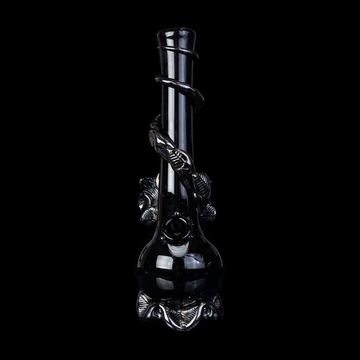 Gunmetal Flower - Slightly Flawed