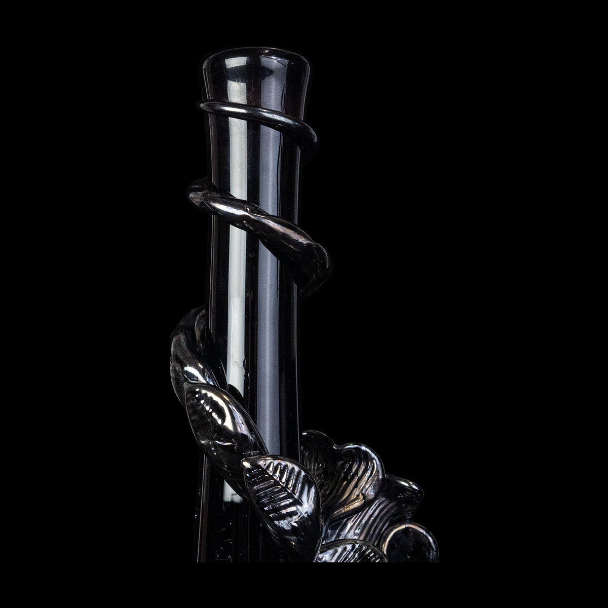 Gunmetal Flower - Slightly Flawed