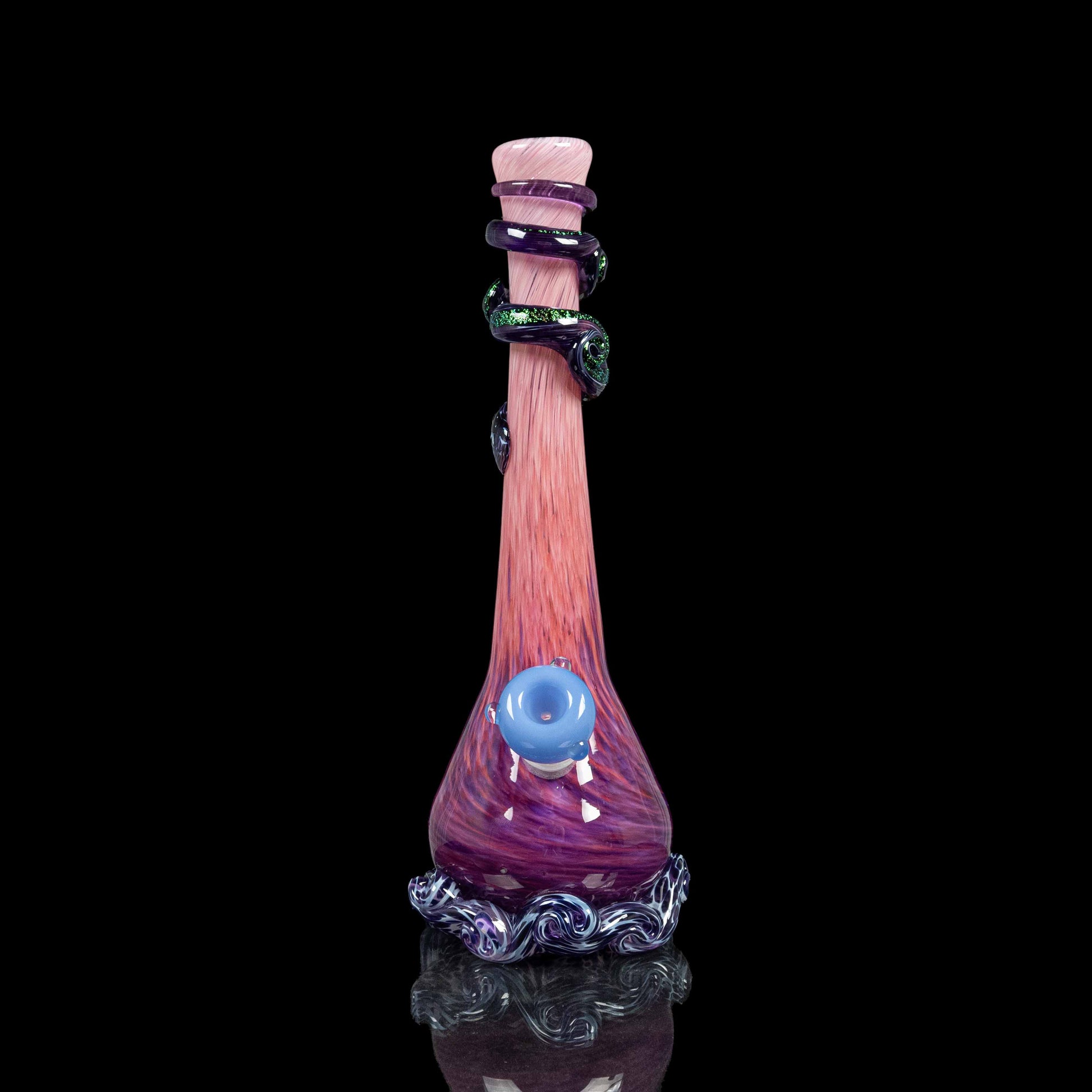 purple beaker bong