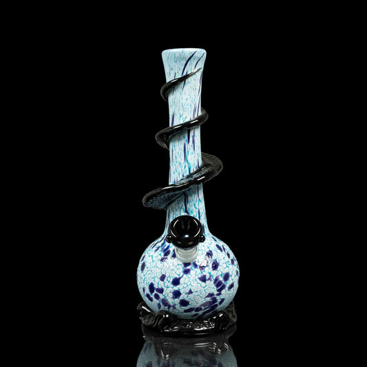 blue and black arctic bong