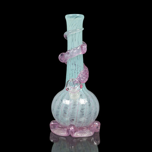 cute girly pink and blue bong