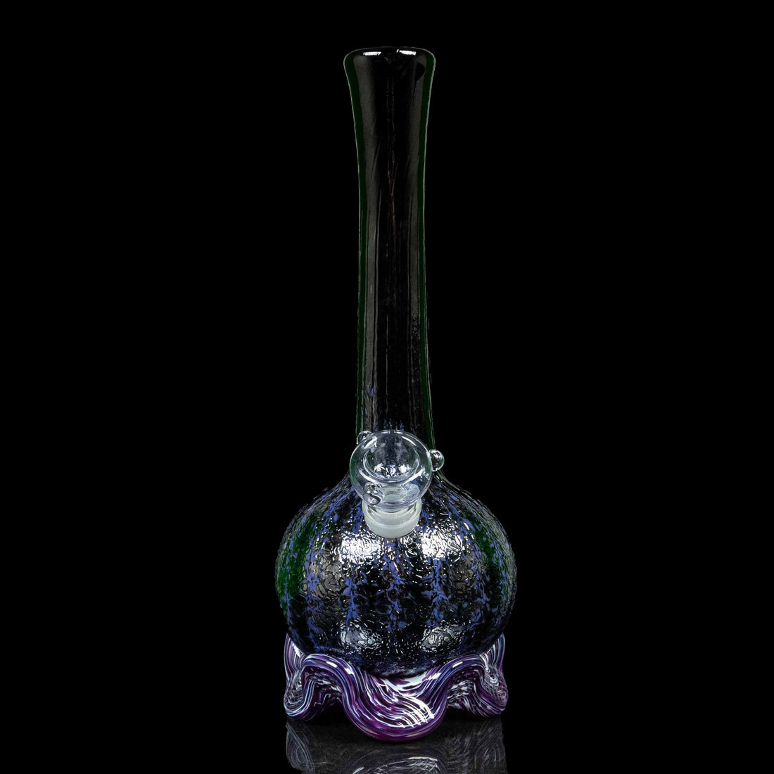 Divergent - Purple and Black Gothic Edgy Bong – Noble Glass Gallery