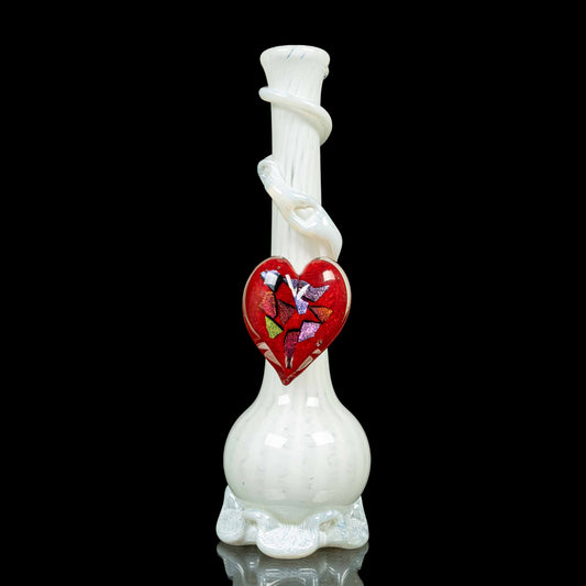 red heart bong