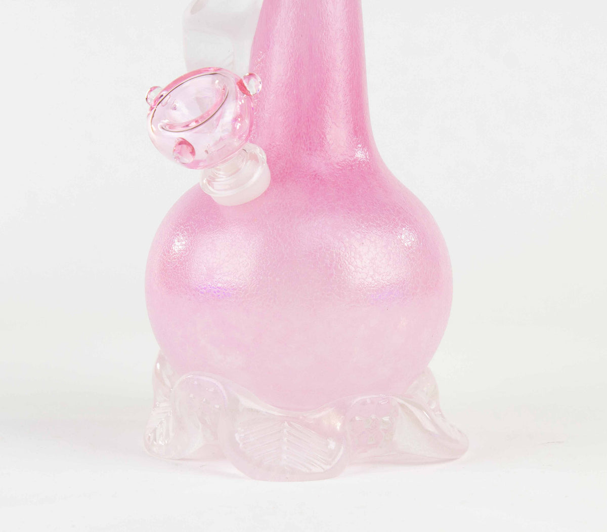 Pink Bongo Pink Glow Soft Glass Bong – Noble Glass Gallery