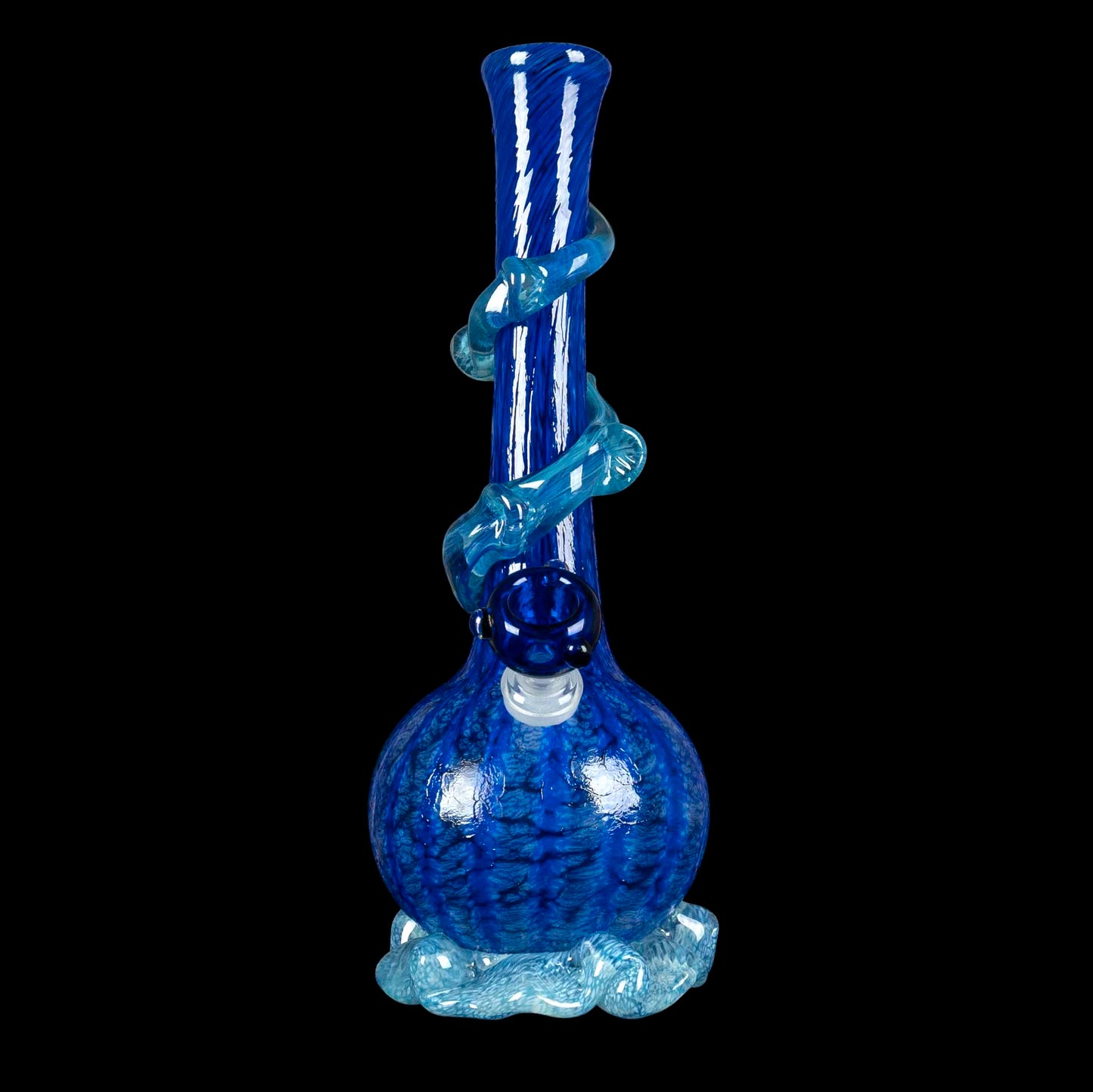 unique dark blue bong