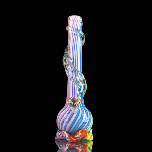 rainbow bong by noble glass